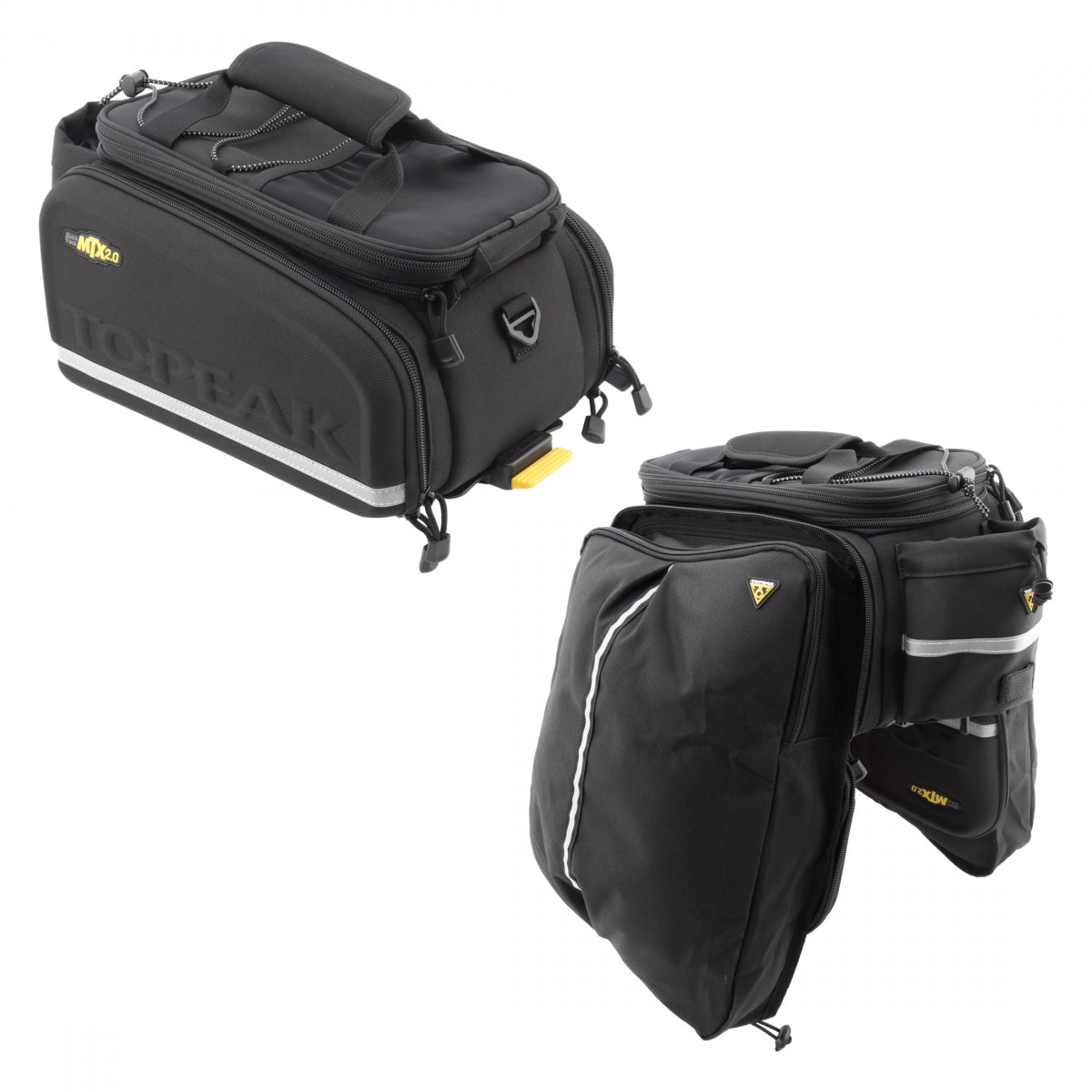 Topeak MTX 2.0 Trunk Bag DXP – QuickTrack – Black – Grava