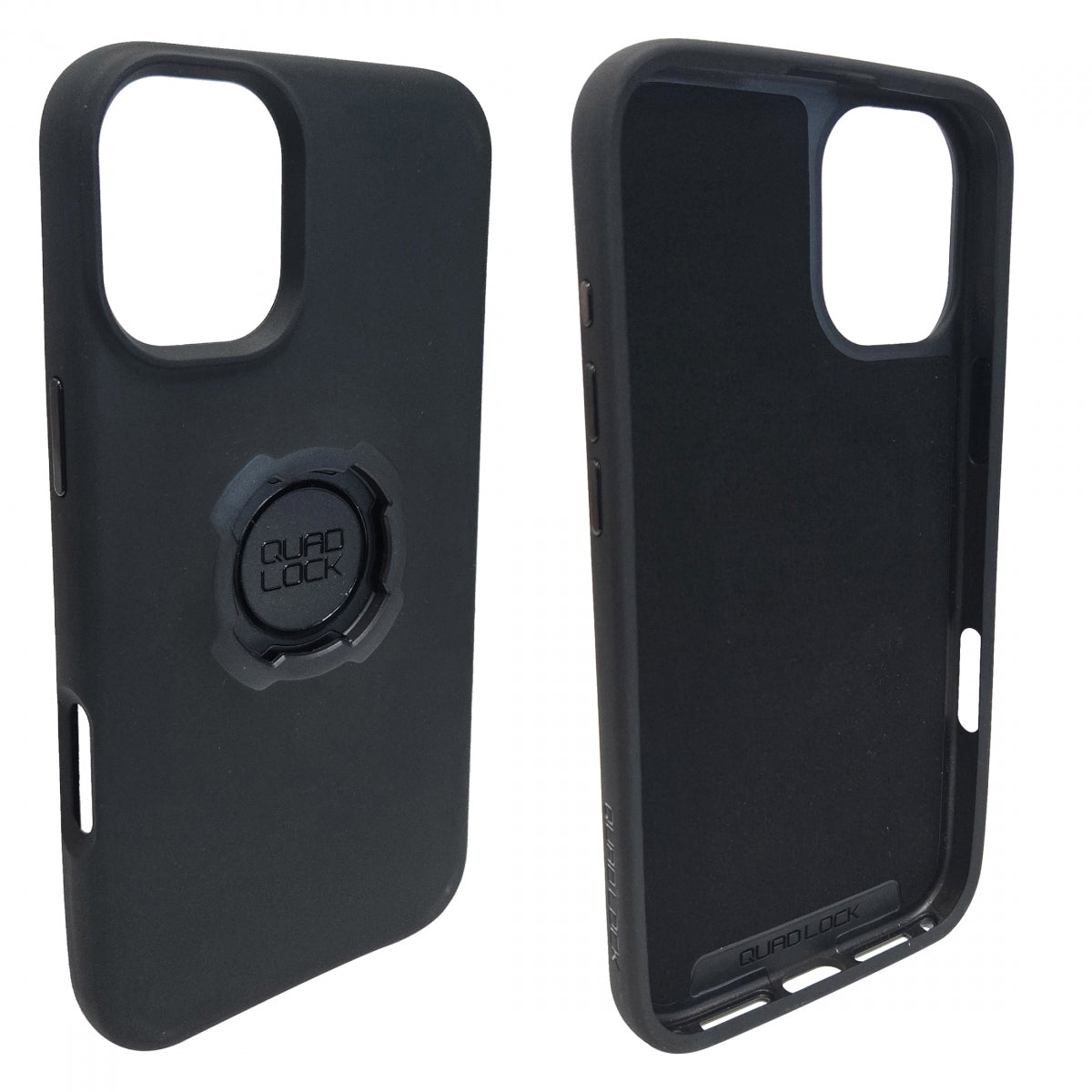 Quad Lock iPhone 16 Plus Case Mount Compatible Black – Grava