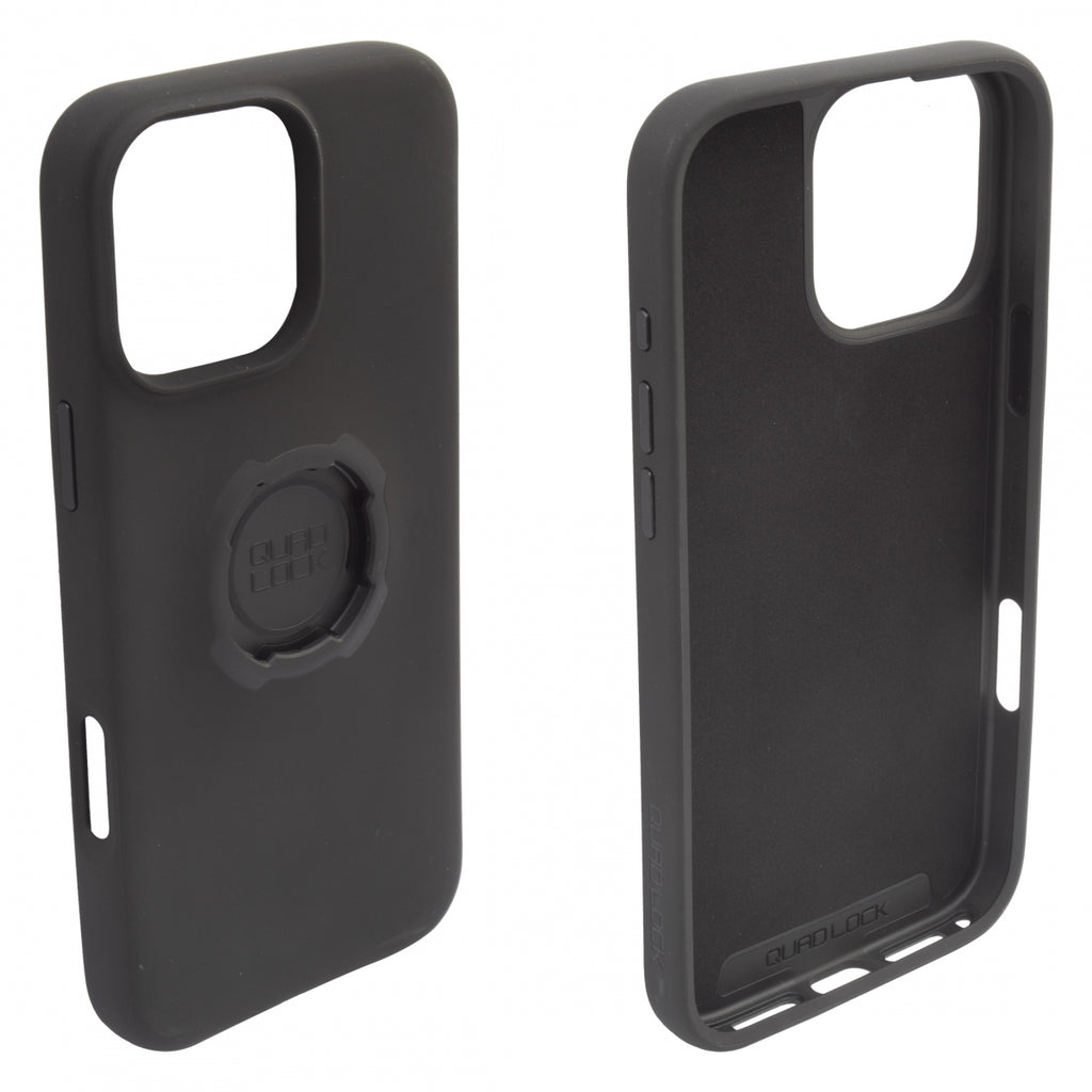 Quad Lock iPhone 16 Pro Max Case – Black, Mount Compatible, Impact Resistant Quad Lock iPhone 16 Pro Max Case – Black, Mount Compatible, Impact Resistant