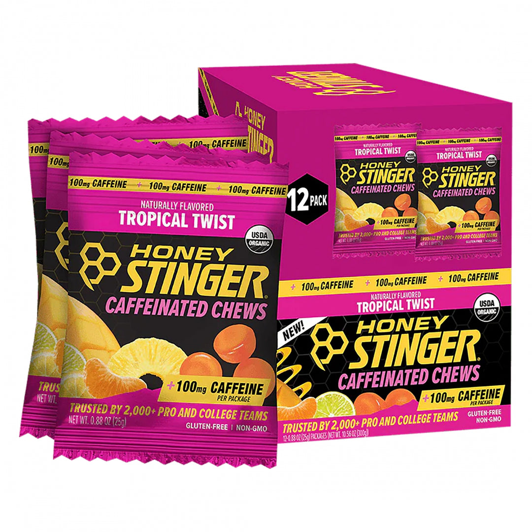 Honey Stinger Caffeinated Energy Chews | 75mg Caffeine