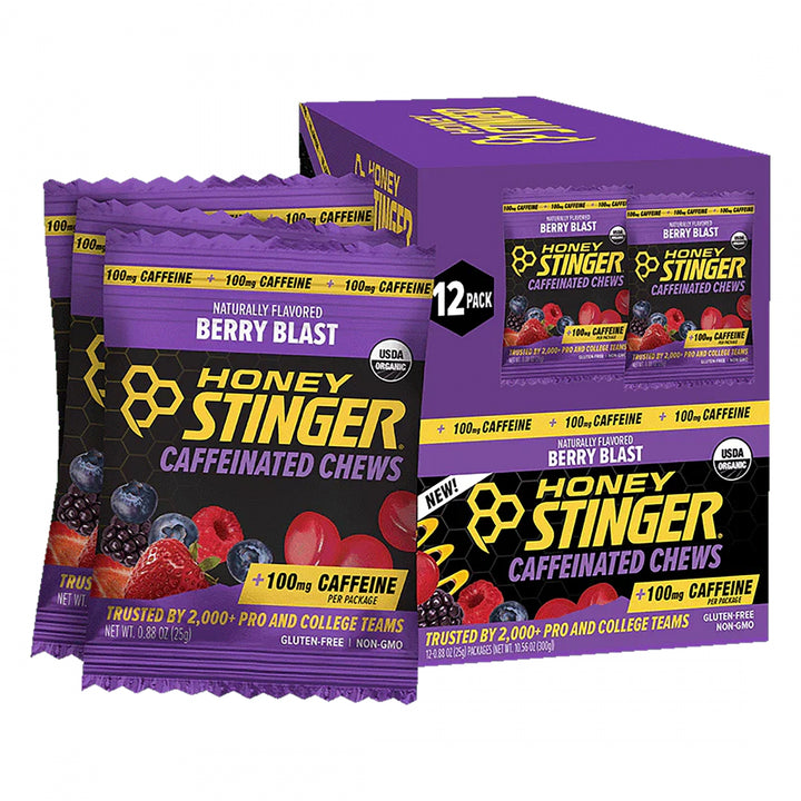 Honey Stinger Caffeinated Energy Chews | 75mg Caffeine