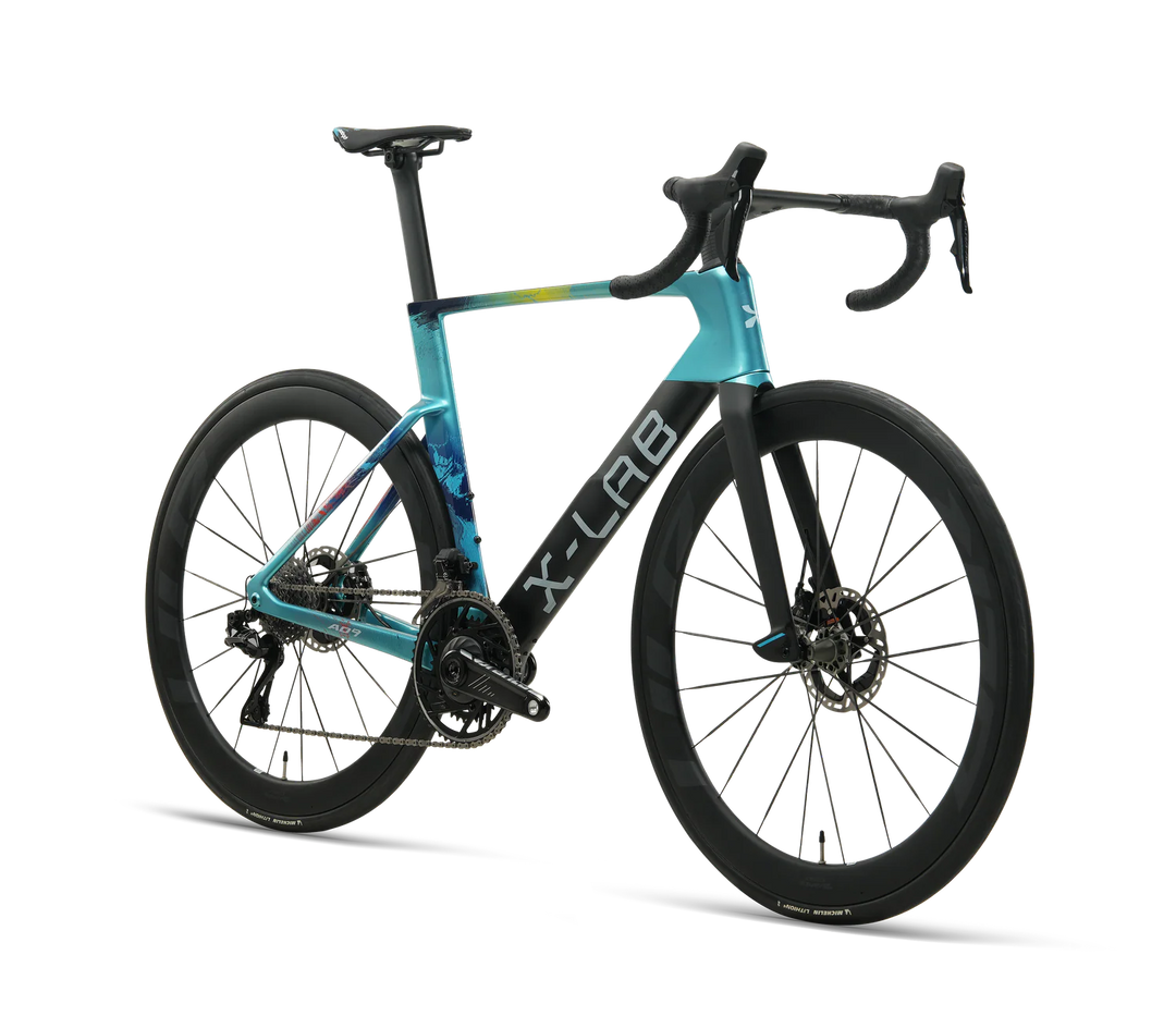 brand x rennrad X-Lab AD9 Aero Road Bike Dura-Ace Di2 Power Meter Carbon Wheels – Grava Adventure Corporation