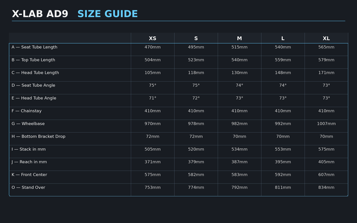 X-Lab AD9 Aero Road Bike - Shimano Dura-Ace Di2, Power Meter, Branta C50 Carbon Wheels