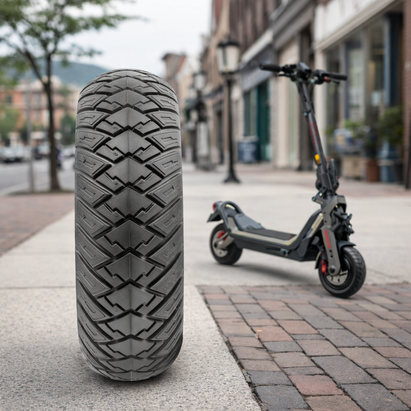 10×3 Solid Scooter Tire (80/65-6 | 255×80) – Heavy-Duty, Puncture-Proof Replacement