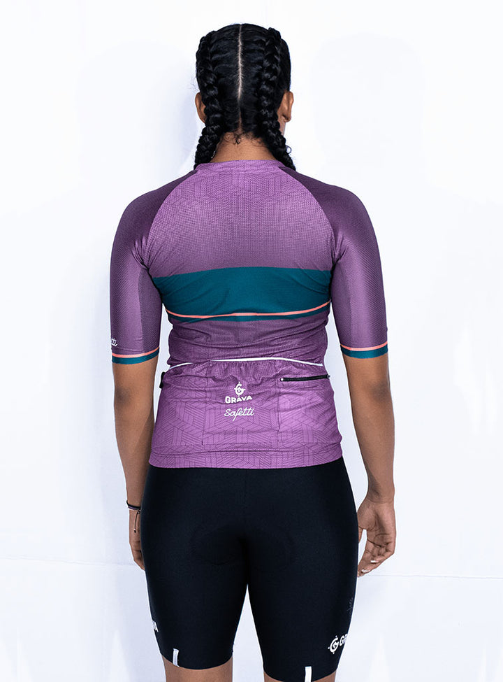 Women's De Ronde Cycling Jersey - Grava Adventure Corporation