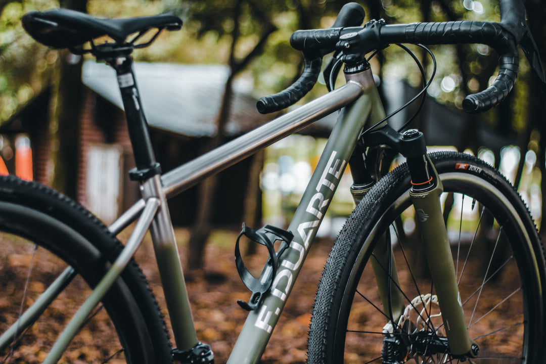 titanium flat bar gravel bike Titanium Gravel Bicycle – Grava Adventure Corporation