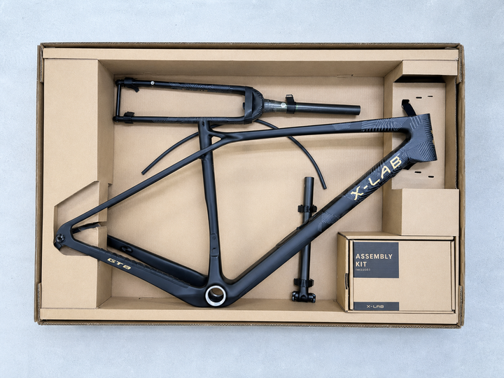 X-LAB GT8 Carbon Gravel Frameset | Afterburner Black | XS–XXL