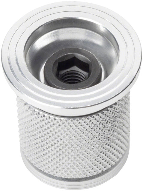 Wolf Tooth Compression Plug — 1 1/8" Carbon Steerer (Silver)