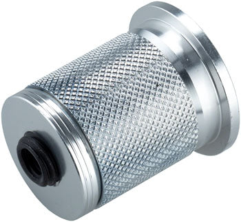 Wolf Tooth Compression Plug — 1 1/8" Carbon Steerer (Silver)