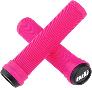 ODI Longneck Flangeless BMX Grips Pink