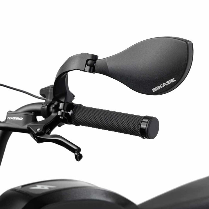 BiKASE Handlebar Mirror Adjustable Bar Mount Black
