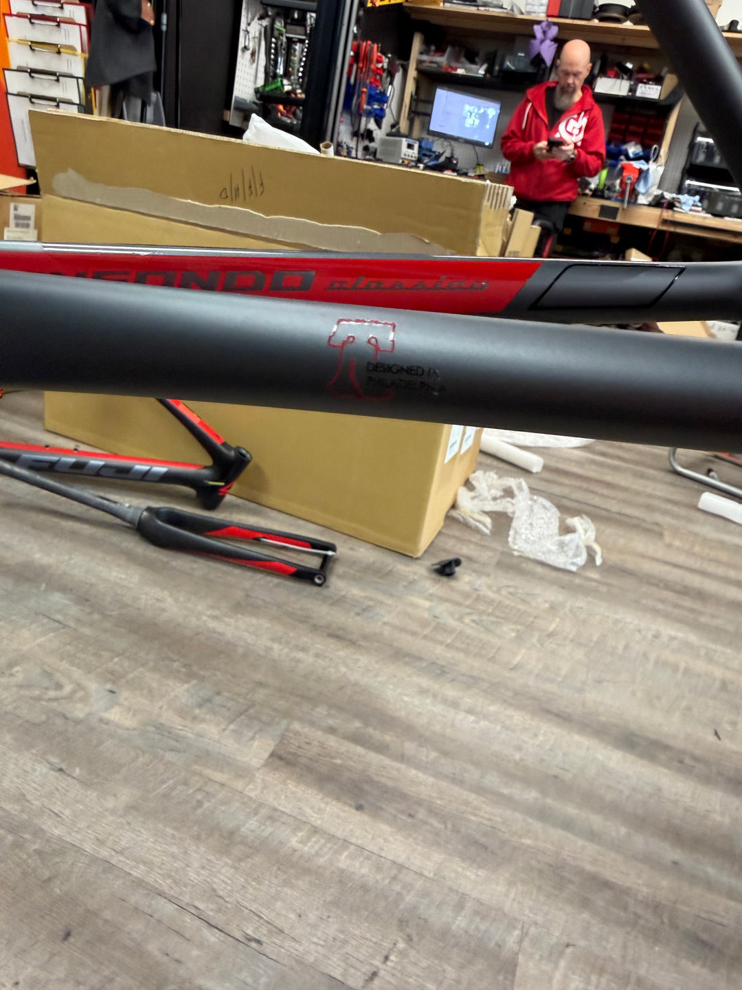 Fuji Gran Fondo Classico 1.1 Carbon Rim Brake Frameset – BB86 – QR – Clearance