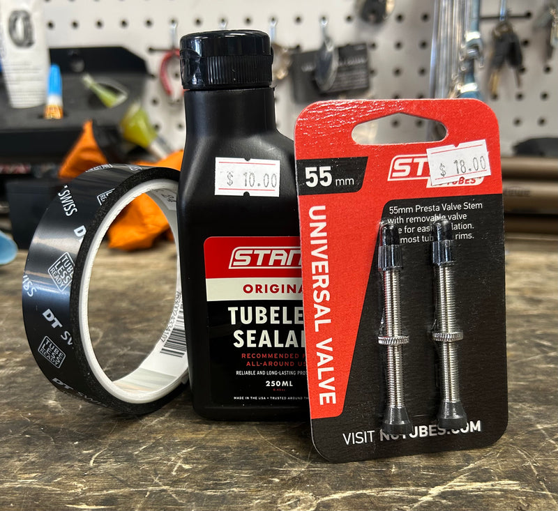 Full Tubeless Setup
