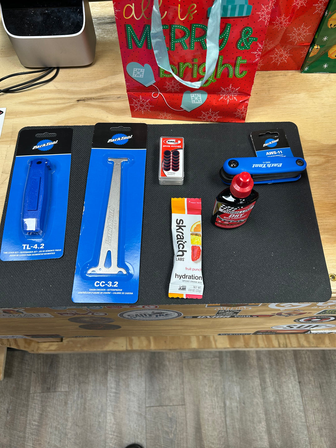 Christmas Cycling Gift Basket