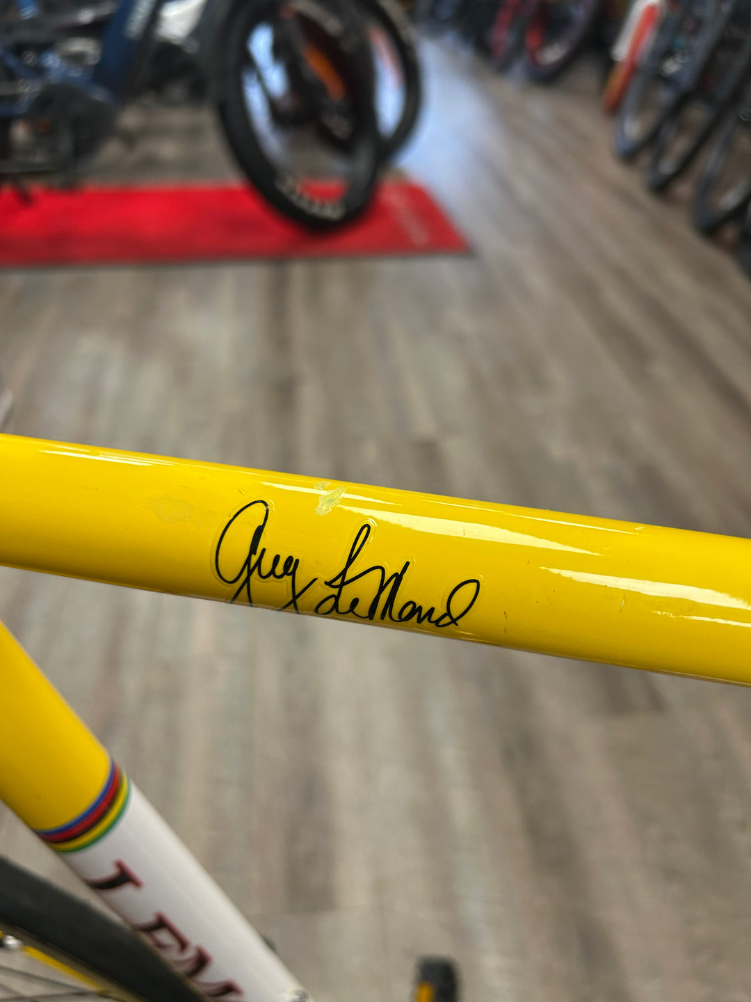 2002 LeMond Buenos Aires Reynolds 853 Steel Road Bike – Yellow • 58 cm • 2×9 Shimano • Rebuilt
