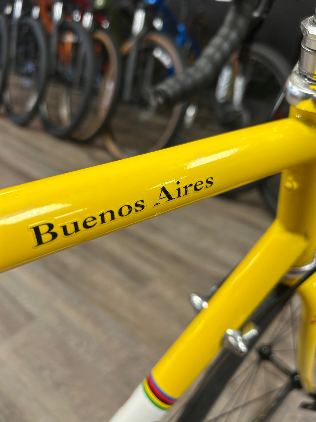 2002 LeMond Buenos Aires Reynolds 853 Steel Road Bike – Yellow • 58 cm • 2×9 Shimano • Rebuilt