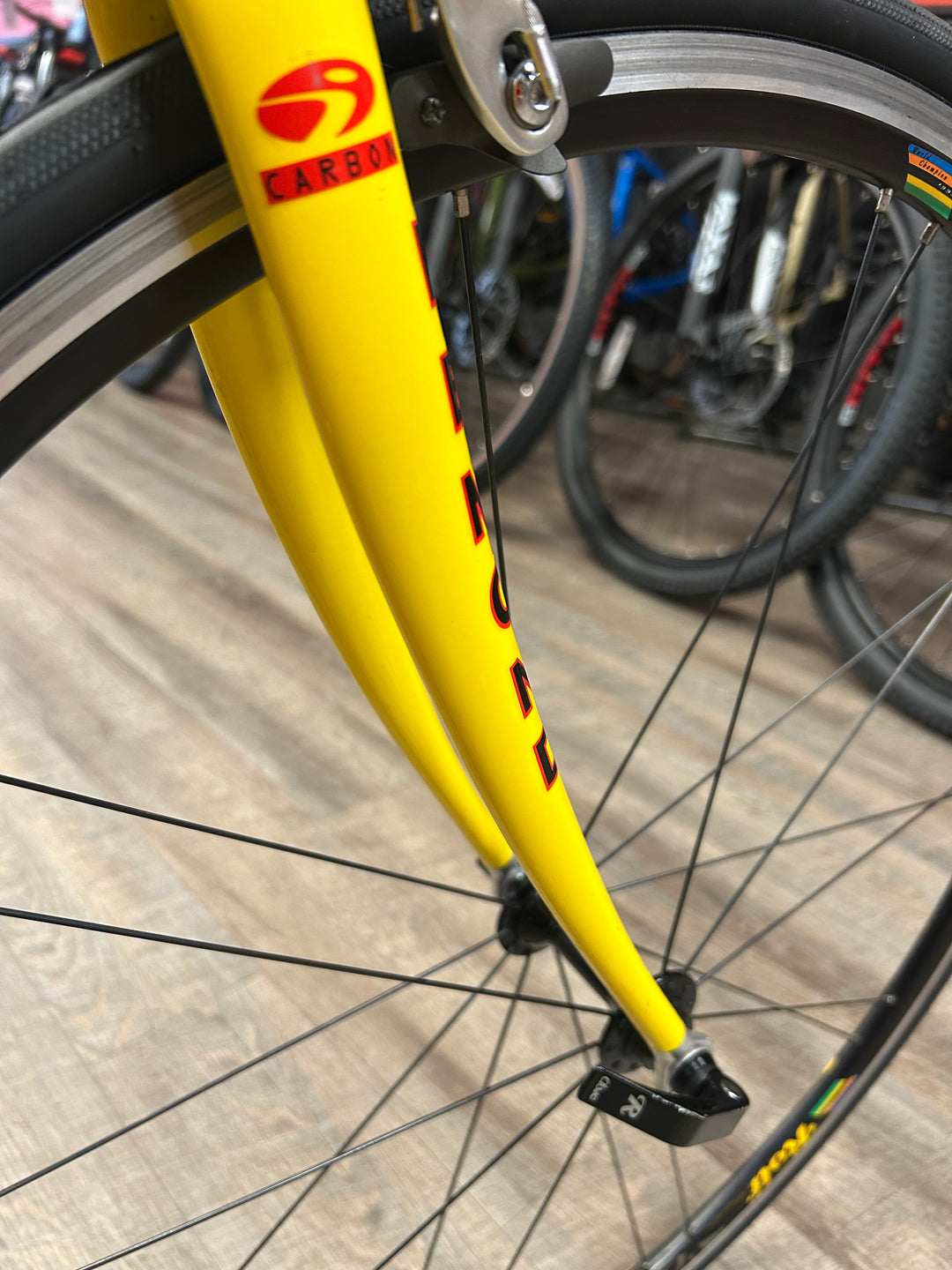 2002 LeMond Buenos Aires Reynolds 853 Steel Road Bike – Yellow • 58 cm • 2×9 Shimano • Rebuilt