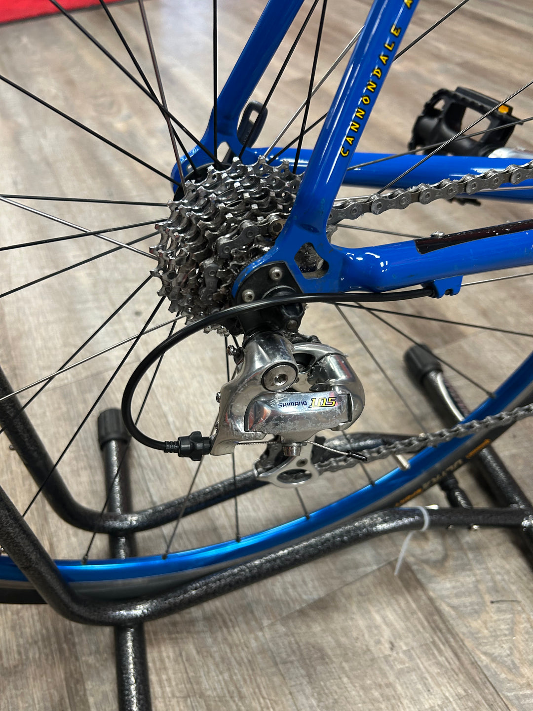 2000 Cannondale Silk Road 800 CAAD4 Road Bike – Blue • 54 cm • HeadShok • 2×9 • Rebuilt