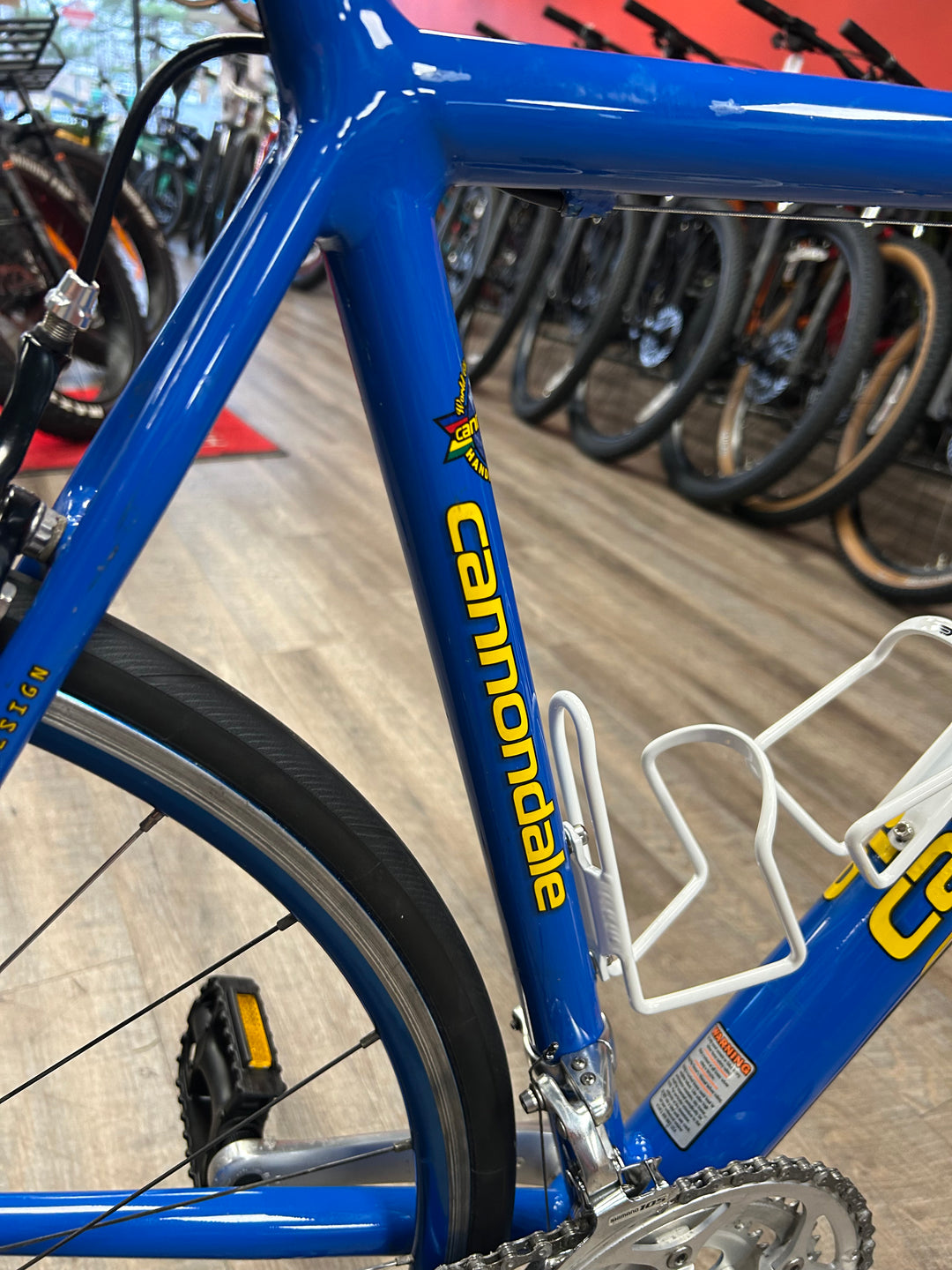 2000 Cannondale Silk Road 800 CAAD4 Road Bike – Blue • 54 cm • HeadShok • 2×9 • Rebuilt