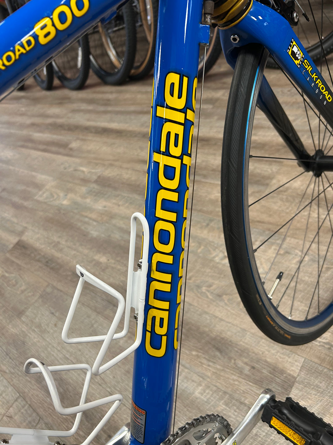 2000 Cannondale Silk Road 800 CAAD4 Road Bike – Blue • 54 cm • HeadShok • 2×9 • Rebuilt