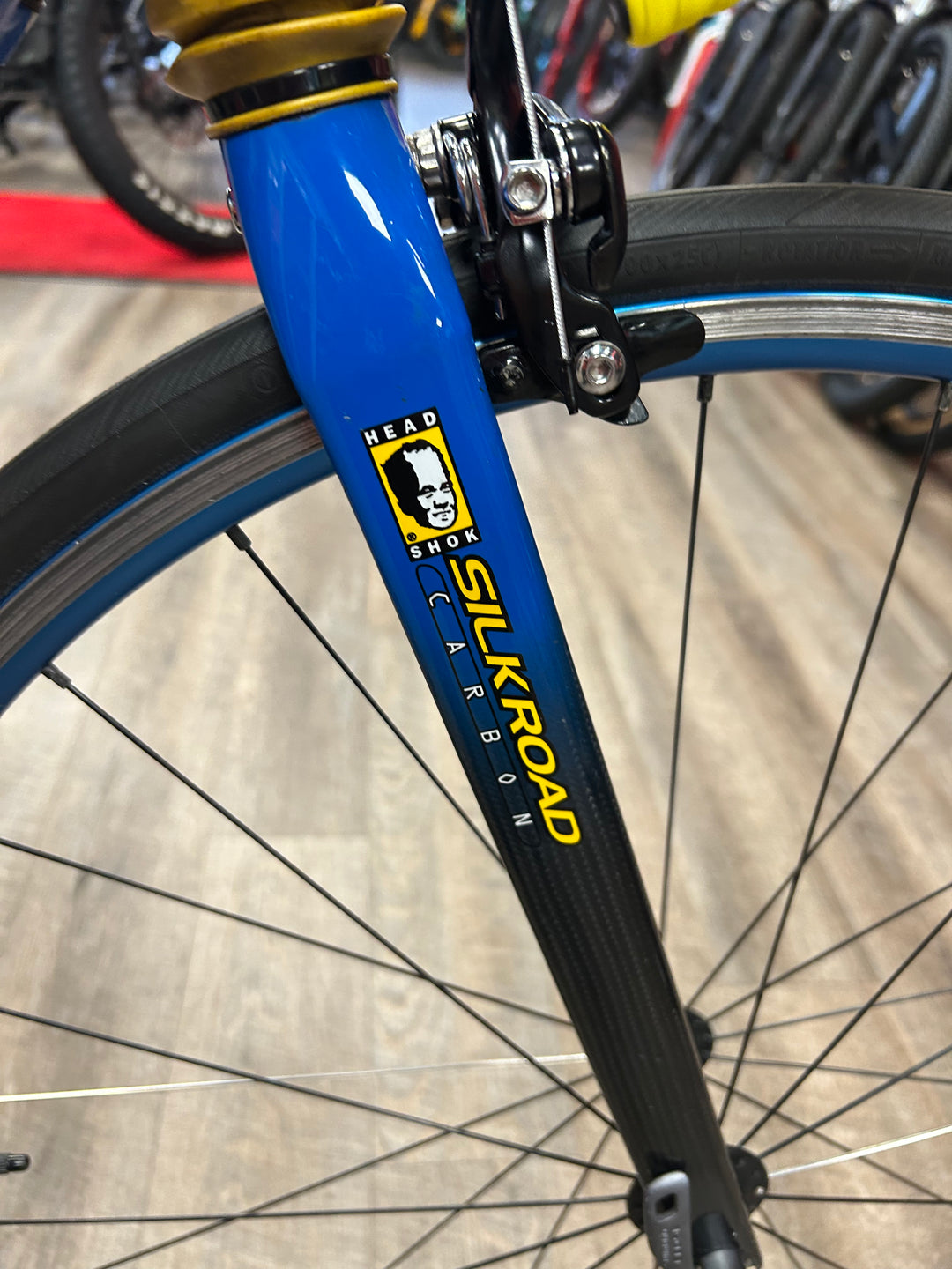 2000 Cannondale Silk Road 800 CAAD4 Road Bike – Blue • 54 cm • HeadShok • 2×9 • Rebuilt