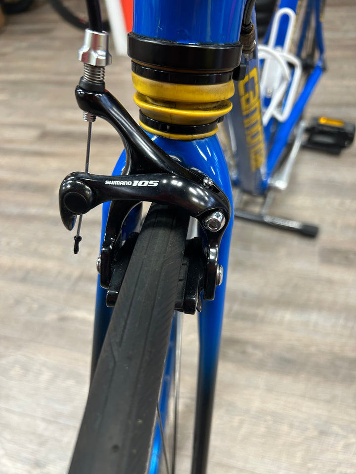 2000 Cannondale Silk Road 800 CAAD4 Road Bike – Blue • 54 cm • HeadShok • 2×9 • Rebuilt