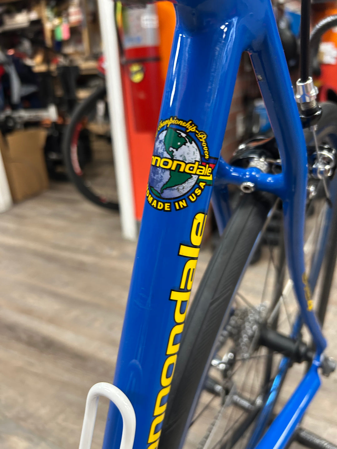 2000 Cannondale Silk Road 800 CAAD4 Road Bike – Blue • 54 cm • HeadShok • 2×9 • Rebuilt