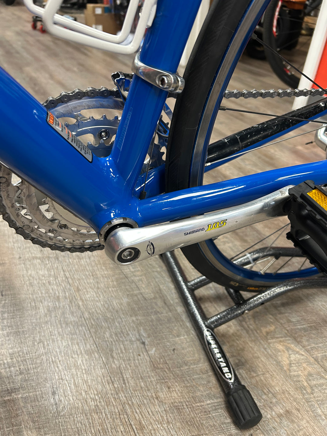 2000 Cannondale Silk Road 800 CAAD4 Road Bike – Blue • 54 cm • HeadShok • 2×9 • Rebuilt