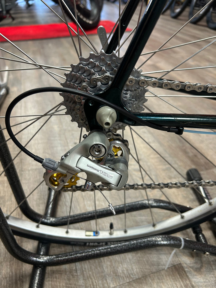 1996 Trek 2120 Carbon Road Bike – USA Made • 58 cm • 3×8 Shimano 105 • Rebuilt