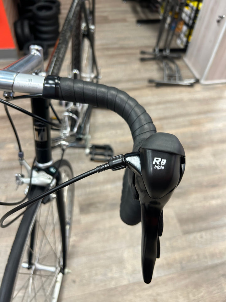 1996 Trek 2120 Carbon Road Bike – USA Made • 58 cm • 3×8 Shimano 105 • Rebuilt