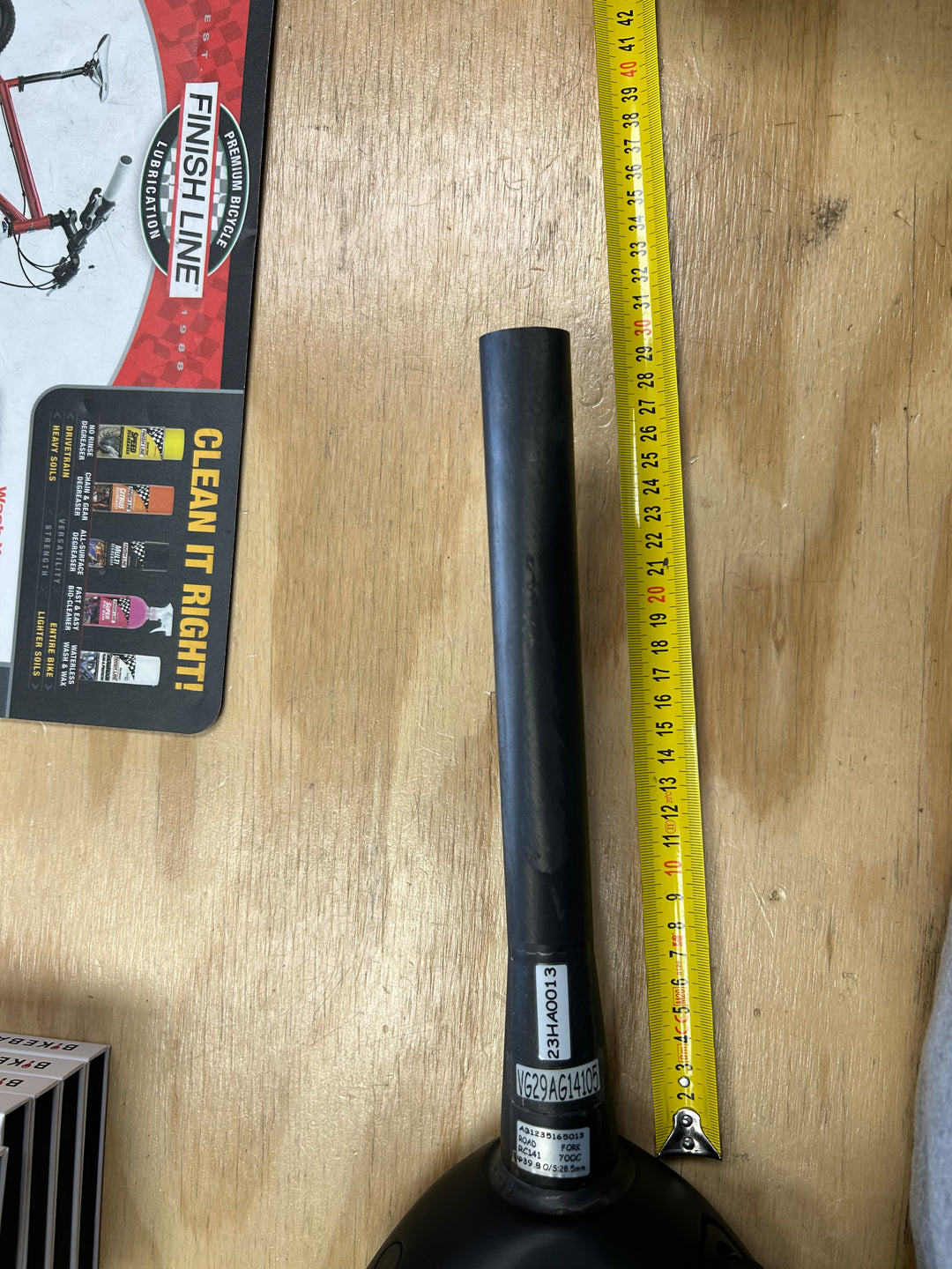 Cane Creek Invert CS Gravel Fork w/ Climb Switch — 30mm Travel — Demo / Lightly Used