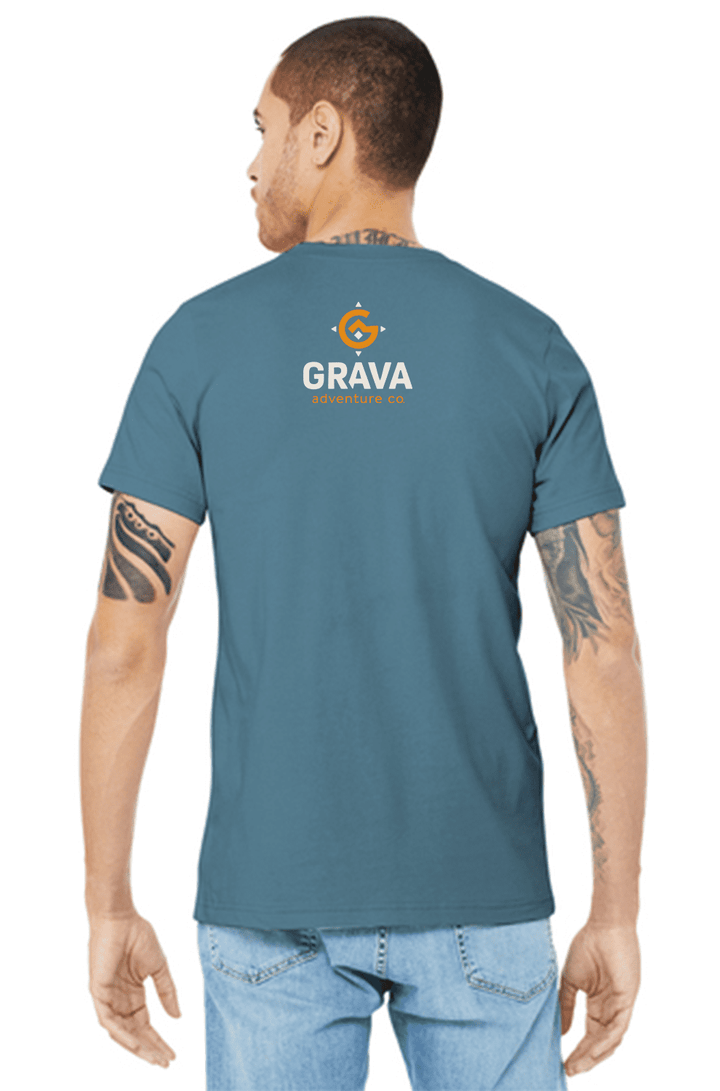 Hello Adventure T-Shirt - Grava Adventure Corporation
