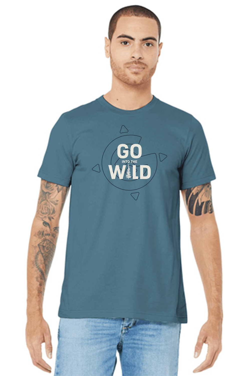 GO into the WILD T-Shirt - Grava Adventure Corporation