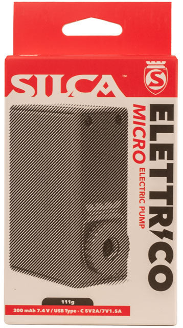 Silca Elettrico Micro Electric Tire Inflator | USB-C Rechargeable