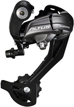 Shimano Altus RD-M370-SGS Rear Derailleur - 9-Speed, Long Cage, 34T Max, Black