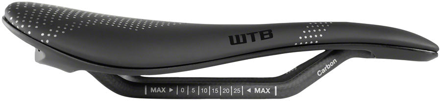 WTB Gravelier Saddle – 140mm, Carbon Rails, Short Nose, Cutout
