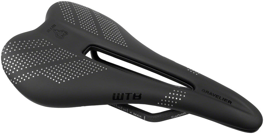 WTB Gravelier Saddle – 140mm, Carbon Rails, Short Nose, Cutout