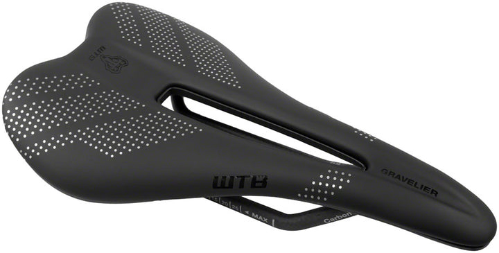 WTB Gravelier Saddle – 140mm, Carbon Rails, Short Nose, Cutout