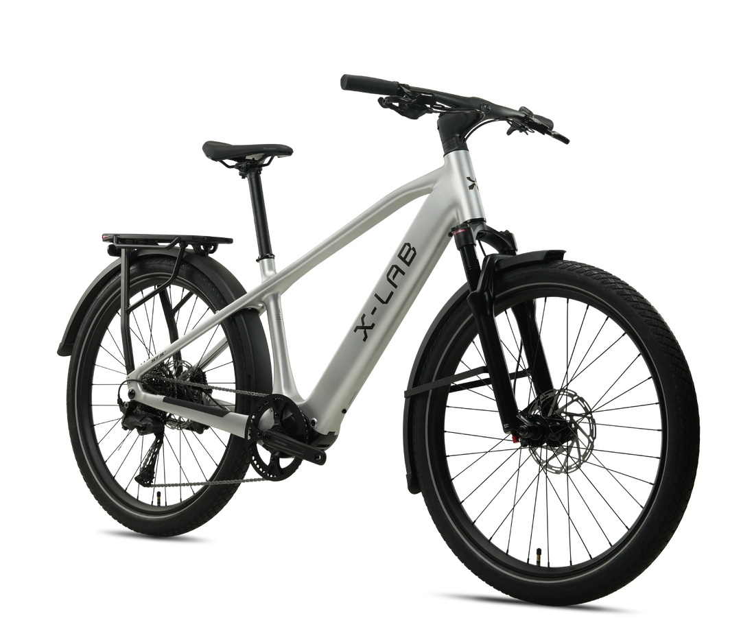 X-LAB ST5+ Electric Bike - Mid-Drive, 95Nm Torque, 619Wh Battery, Shimano CUES 9-Speed, Apple Find My
