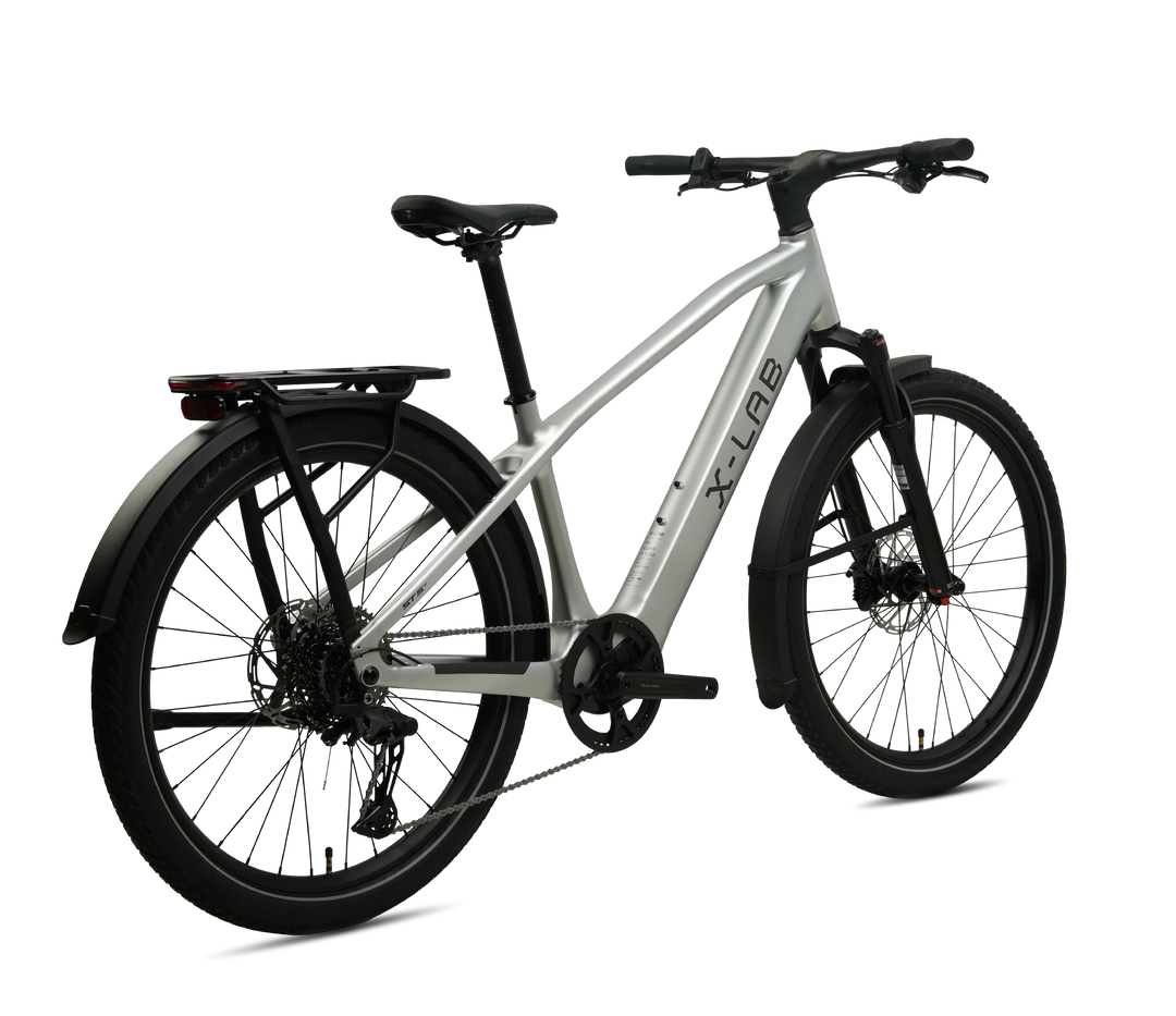 X-LAB ST5+ Electric Bike - Mid-Drive, 95Nm Torque, 619Wh Battery, Shimano CUES 9-Speed, Apple Find My
