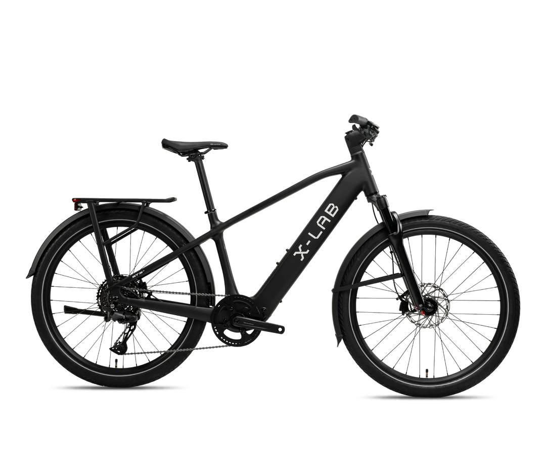 X-LAB ST5+ Electric Bike - Mid-Drive, 95Nm Torque, 619Wh Battery, Shimano CUES 9-Speed, Apple Find My