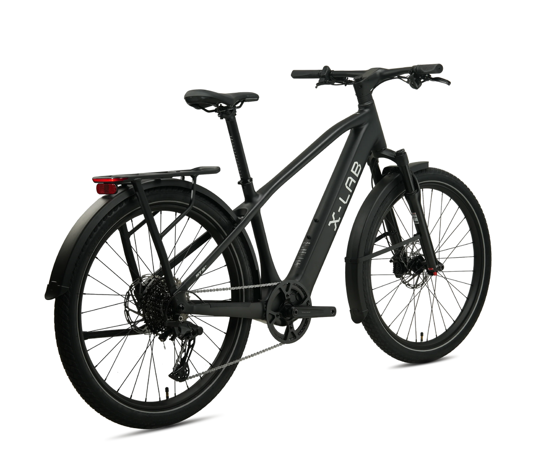 X-LAB ST5+ Electric Bike - Mid-Drive, 95Nm Torque, 619Wh Battery, Shimano CUES 9-Speed, Apple Find My