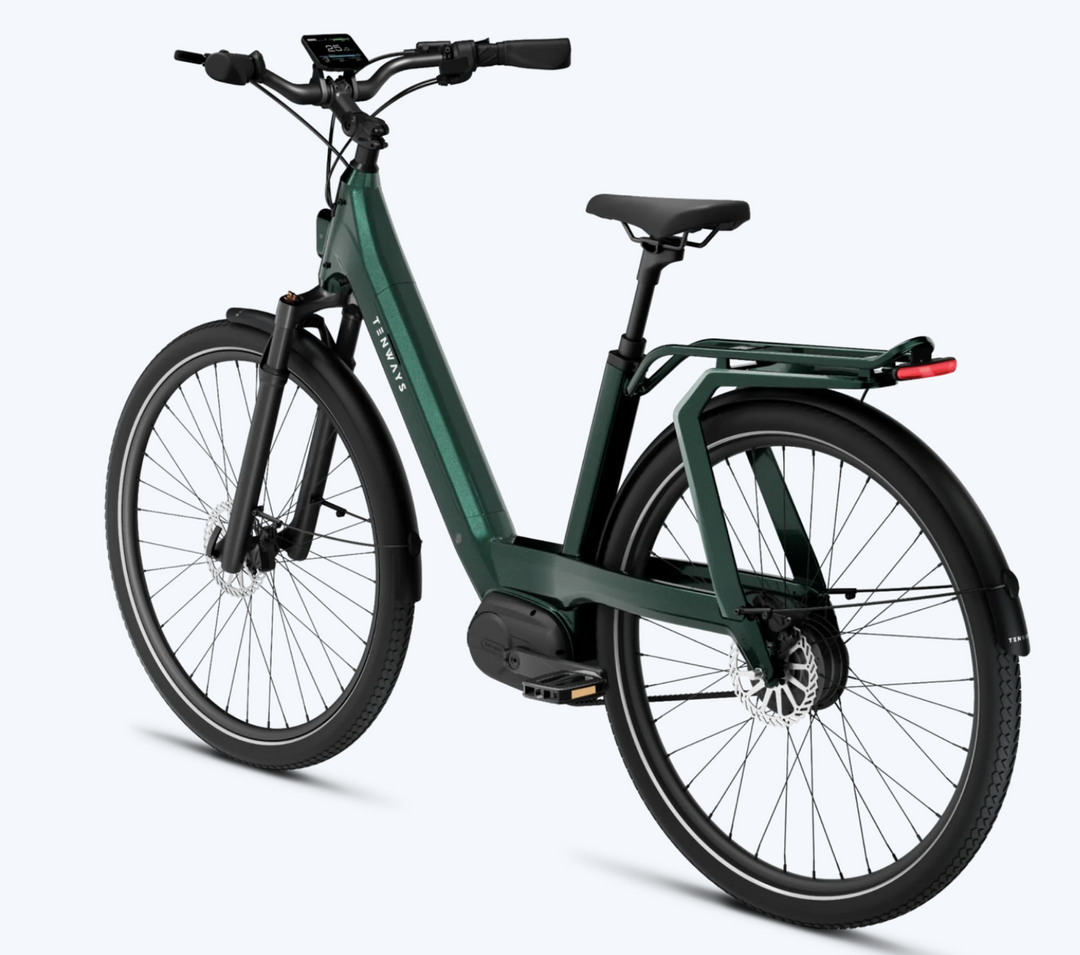 tenways mountainbike TENWAYS AGO T: Pearl White, Elegance Meets Innovation