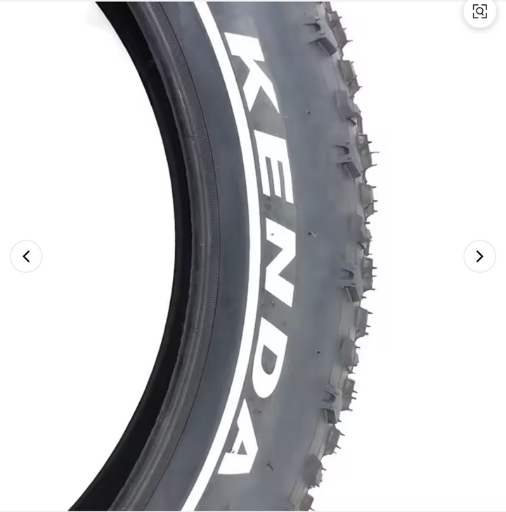 Kenda Krusade 20x4.0 Fat Tire – Wire Bead E-Bike Tire | 5–30 PSI | 20” Electric & Fat Bikes