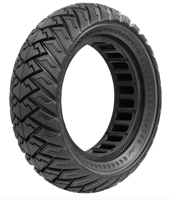 10×3 Solid Scooter Tire (80/65-6 | 255×80) – Heavy-Duty, Puncture-Proof Replacement