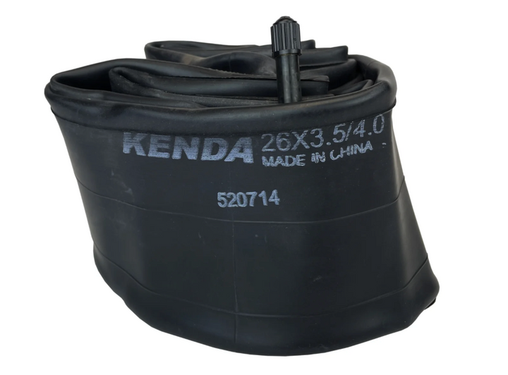 Kenda 26×3.5–4.0 Fat E-Bike Tube – Schrader Butyl Inner Tube (32 mm Valve)