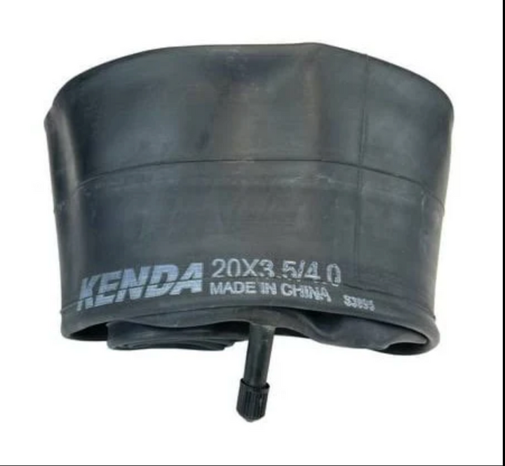 Kenda 20×3.5–4.0 Fat E-Bike Tube – Heavy-Duty Butyl Inner Tube, Schrader Valve