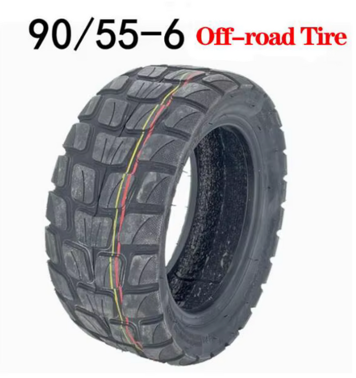90/55-6 Tubeless Off-Road Scooter Tire – 10″ Electric Scooter Replacement