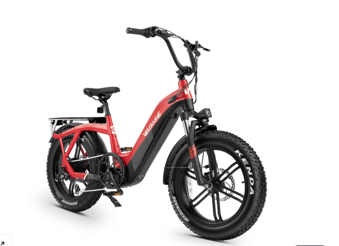 Velowave Pony Compact Step-Thru E-Bike – 750 W Hub Motor, 48 V 15 Ah Battery