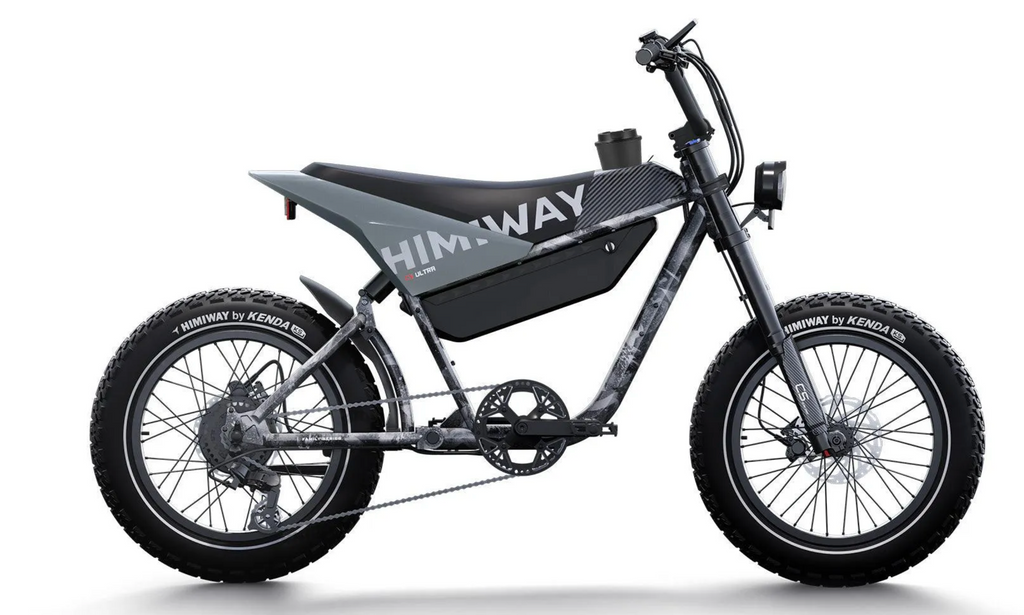 Himiway C5 Ultra Full-Suspension E-Bike – 750 W Hub Motor – Grava